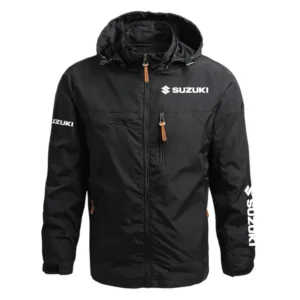 Suzuki Exclusive Logo Multi Pocket Bomber Jacket Waterproof Windproof OUFAMPBJ0819SZZ