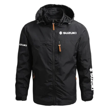 Suzuki Exclusive Logo Waterproof Outdoor Jacket Detachable Hood HCPDJH611SUZ