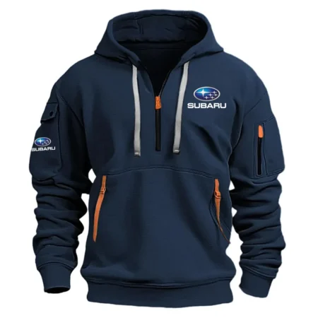 Subaru Exclusive Logo Hoodie Half Zipper OUFAHHZ0819SUZ