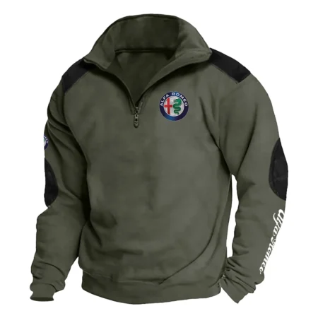 Alfa Romeo Exclusive Logo Tactical Quarter-Zip Sweatshirt OUFASCS0819AFZ