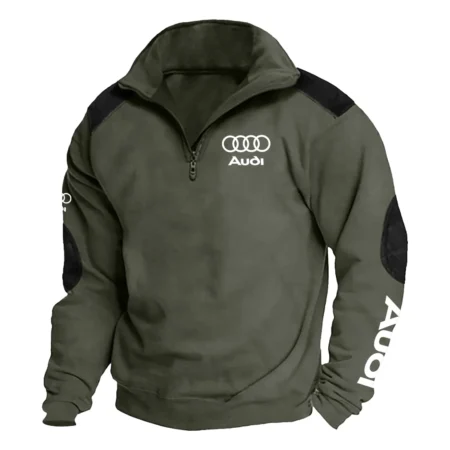 Audi Exclusive Logo Tactical Quarter-Zip Sweatshirt OUFASCS0819AUZ