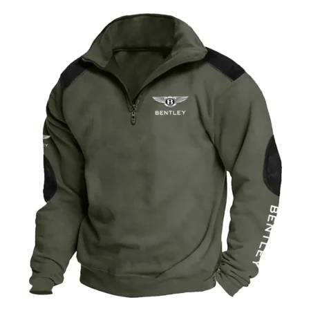 Bentley Exclusive Logo Tactical Quarter-Zip Sweatshirt OUFASCS0819BYZ