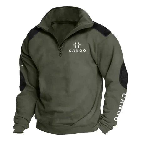 Canoo Exclusive Logo Tactical Quarter-Zip Sweatshirt OUFASCS0819CNZ