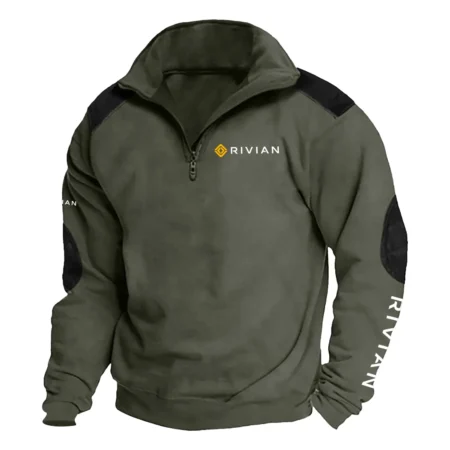 Rivian Exclusive Logo Tactical Quarter-Zip Sweatshirt OUFASCS0819RVZ