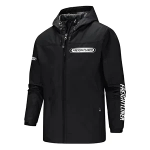 Peterbilt Exclusive Logo Softshell Rain Jacket, Waterproof, Breathable, Windbreaker Jacket OUFASGRJ0819PTZ