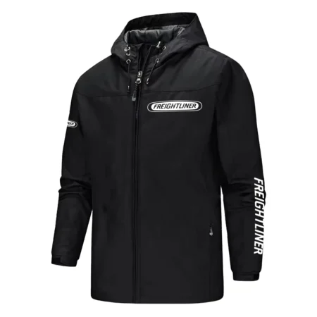 Freightliner Exclusive Logo Softshell Rain Jacket, Waterproof, Breathable, Windbreaker Jacket OUFASGRJ0819FLZ