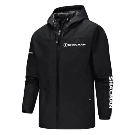 Shacman Exclusive Logo Softshell Rain Jacket, Waterproof, Breathable, Windbreaker Jacket OUFASGRJ0819SMZ