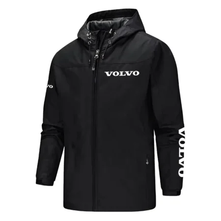 Volvo Exclusive Logo Softshell Rain Jacket, Waterproof, Breathable, Windbreaker Jacket OUFASGRJ0819VOZ