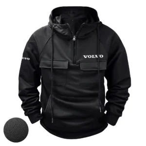 Volvo Exclusive Logo Tactical Quarter-Zip Sweatshirt OUFASCS0819VOZ