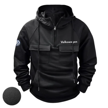 Volkswagen Exclusive Logo Tactical Quarter Zip Hoodie OUFATQZ0819VWZ