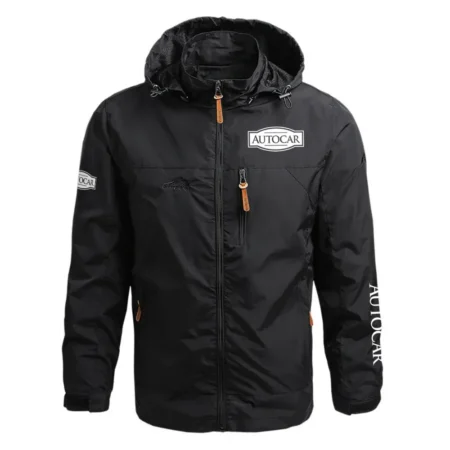 Autocar Exclusive Logo Waterproof Outdoor Jacket Detachable Hood OUFAWOJ0819AOZ