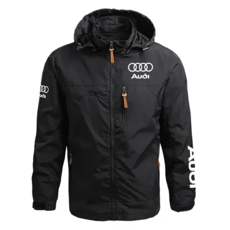 Audi Exclusive Logo Waterproof Outdoor Jacket Detachable Hood OUFAWOJ0819AUZ