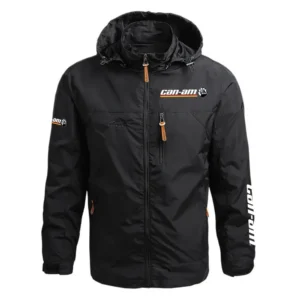 Polaris Exclusive Logo Waterproof Outdoor Jacket Detachable Hood OUFAWOJ0819PLZ