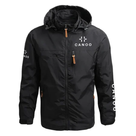 Canoo Exclusive Logo Waterproof Outdoor Jacket Detachable Hood OUFAWOJ0819CNZ