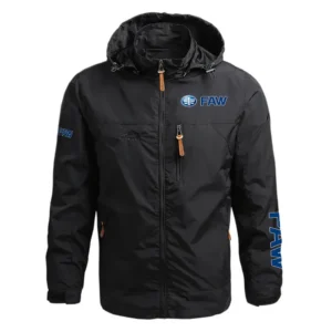 Shacman Exclusive Logo Waterproof Outdoor Jacket Detachable Hood OUFAWOJ0819SMZ