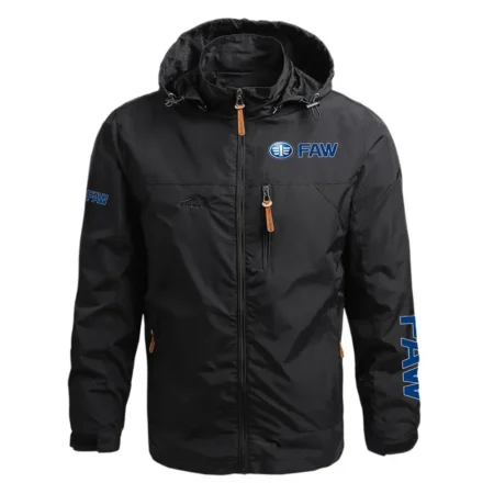 FAW Exclusive Logo Waterproof Outdoor Jacket Detachable Hood OUFAWOJ0819FAZ