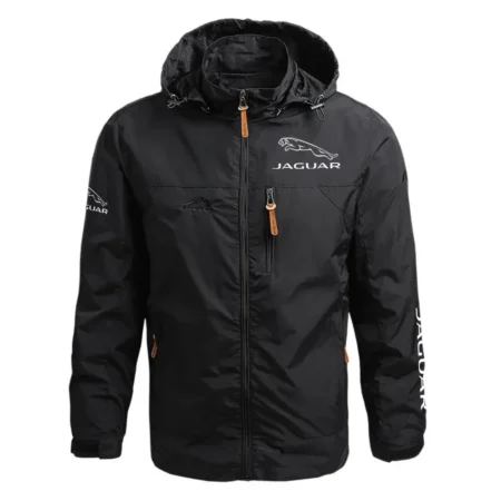 Jaguar Exclusive Logo Waterproof Outdoor Jacket Detachable Hood OUFAWOJ0819JUZ