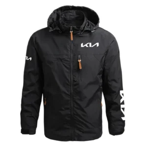 Jaguar Exclusive Logo Waterproof Outdoor Jacket Detachable Hood OUFAWOJ0819JUZ