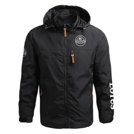 Lotus Exclusive Logo Waterproof Outdoor Jacket Detachable Hood OUFAWOJ0819LTZ