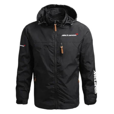 McLaren Exclusive Logo Waterproof Outdoor Jacket Detachable Hood OUFAWOJ0819MCLZ