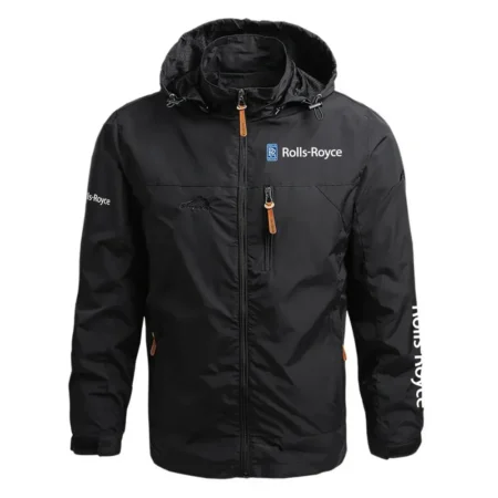 Rolls-Royce Exclusive Logo Waterproof Outdoor Jacket Detachable Hood OUFAWOJ0819RYZ