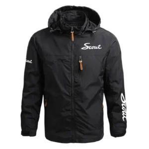 Scout Exclusive Logo Multi Pocket Bomber Jacket Waterproof Windproof OUFAMPBJ0819STZ