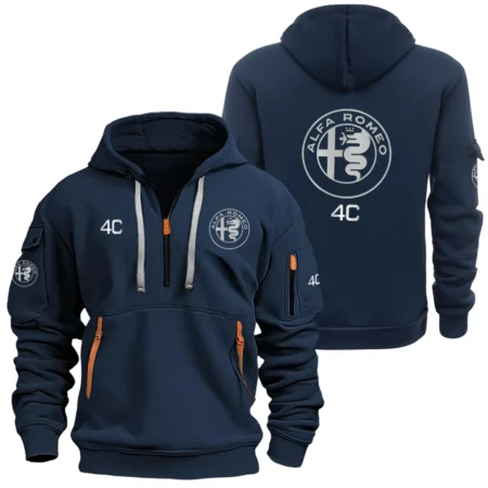 Alfa Romeo 4C Coupe Hoodie Half Zipper SNOVHHZ25AFCOU