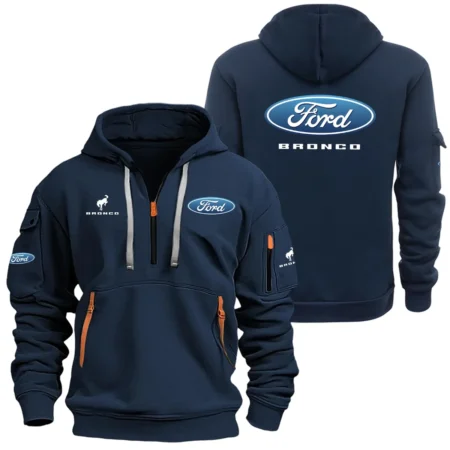 Ford Bronco Hoodie Half Zipper SNOVHHZ25F1BRO