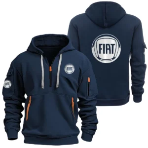 Fiat 500 Hoodie Half Zipper SNOVHHZ25FT500