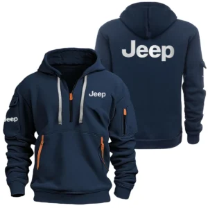 Jeep Exclusive Logo Tactical Quarter-Zip Sweatshirt OUFASCS0819JEZ