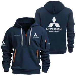 Mitsubishi Mirage Hoodie Half Zipper SNOVHHZ25MSBMIR