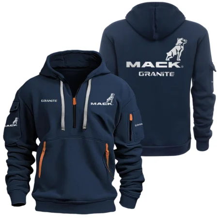 Mack Granite Hoodie Half Zipper SNOVHHZ25MTGRA