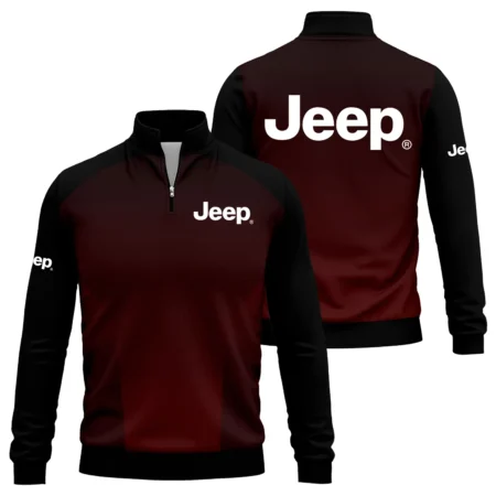 Jeep Exclusive Logo Quarter-Zip Sweatshirt OUFAQTZ3D0819002JEZ