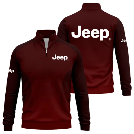 Jeep Exclusive Logo Quarter-Zip Sweatshirt OUFAQTZ3D0819005JEZ