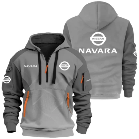 Nissan Navara Exclusive Logo Hoodie Half Zipper CARNHHZ110605NSNZ