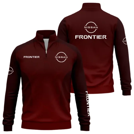 Nissan Frontier Exclusive Logo Quarter-Zip Sweatshirt CARQTZ3D110605NFTZ