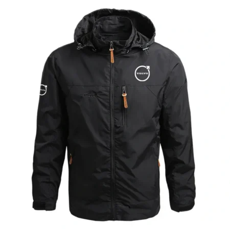 Volvo Exclusive Waterproof Outdoor Jacket Detachable Hood HTWOJVOZZ - Volvo Jacket