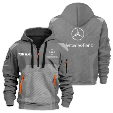 Mercedes-Benz Exclusive Logo Hoodie Half Zipper HTHHZ03MBZZ