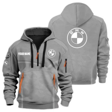 BMW Exclusive Logo Hoodie Half Zipper HTHHZ05BMWZ