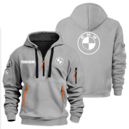 BMW Exclusive Logo Hoodie Half Zipper HTHHZ06BMWZ