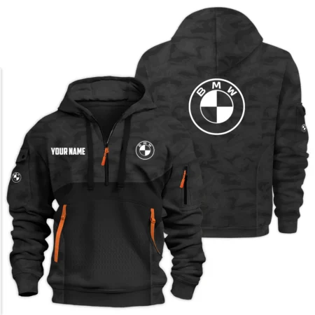 BMW Exclusive Logo Hoodie Half Zipper HTHHZ09BMWZ