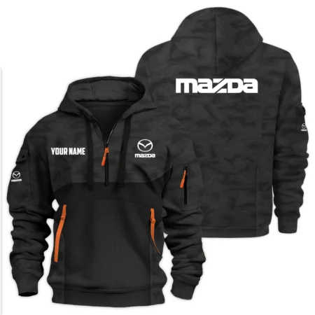 Mazda Exclusive Logo Hoodie Half Zipper HTHHZ09MZDZ