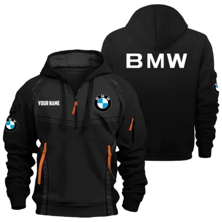BMW Exclusive Logo Hoodie Half Zipper OUFAHHZ081914BMWZ