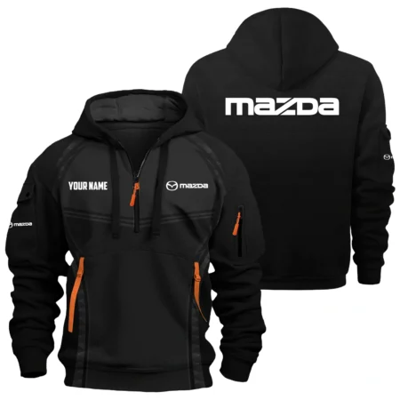Mazda Exclusive Logo Hoodie Half Zipper OUFAHHZ081914MZDZ