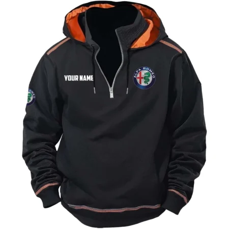 Alfa Romeo Exclusive Logo Tactical Hooded Sweatshirt OUFACBHS0819AFZ