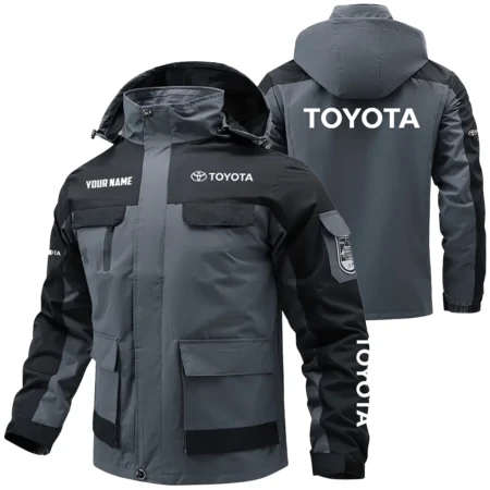 Toyota Exclusive Logo Water Resistant Outdoor Jacket Detachable Hood OUFAV203A0819TYZ