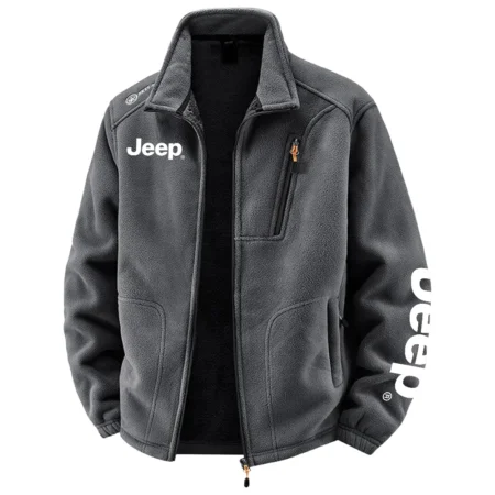 Jeep Exclusive Logo Plush Fleece JacketOUFAV2090819JEZ