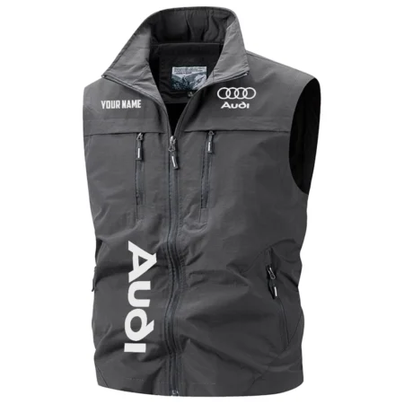 Audi Exclusive Logo Multi-Pocket Sleeveless Vest OUFAV2100819AUZ