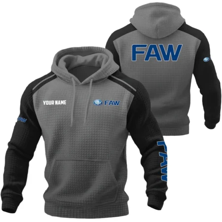 FAW Exclusive Logo Waffle Quilted Hoodie OUFAH358081901FAZ