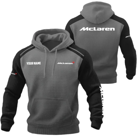 McLaren Exclusive Logo Waffle Quilted Hoodie OUFAH358081901McLZ